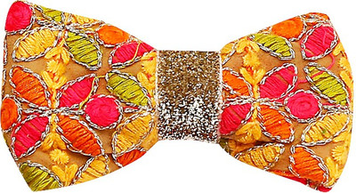 

Dchica Give Her Dress/Costume An Ethnic Twist Bow Hair Clip(Multicolor)