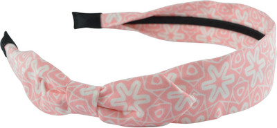 

Sarah Floral Bow Hair Band(Pink)