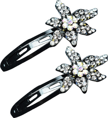 

Glitters Online Silver Colour Hair Clip(Silver)