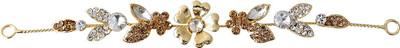 

Super Drool Glitter Flower Hair Pin(Gold)