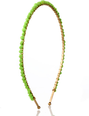 

Trinketbag Band of Beads Hair Band(Green)