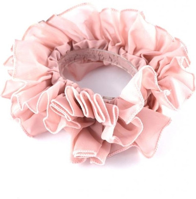 

Sarah Fabric Ties Rubber Band(Pink)