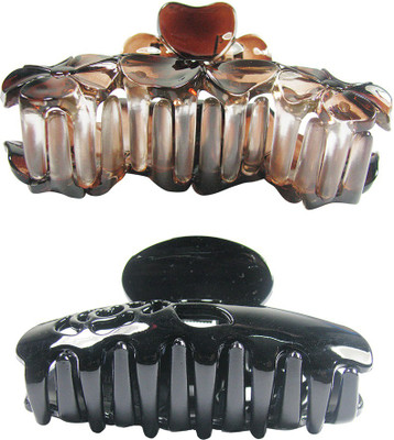 

Collana korean hair clutchers with beautiful designs. Hair Claw(Multicolor)
