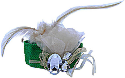 

Trendeela.com Feriha Hiral Head Band(Green, Brown)