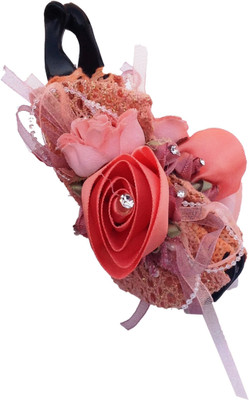 

GRACE FASHION VILLA Floral style Banana Clip(Orange)