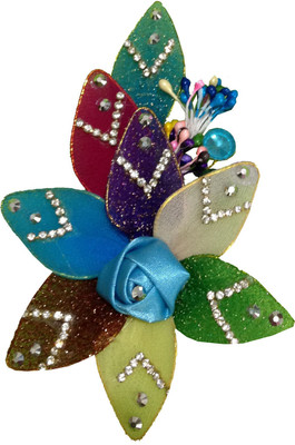 

GRACE FASHION VILLA Multi color Bun Clip(Multicolor)