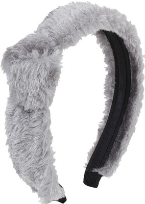 

Fayon Contemporary Statement Grey Soft Hair Band(Grey)