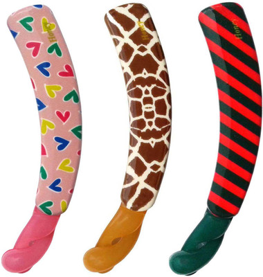 

Shreya Collection 3 Multicolour Hair Clips Banana Clip(Multicolor)