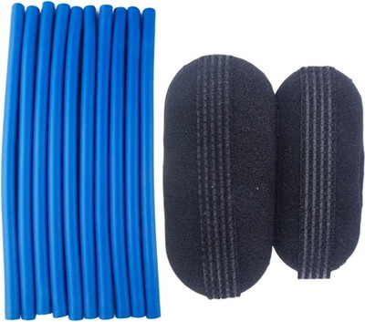Majik Instant Hair Styling with Stick Rollers and Base Hair Accessory Set(Blue, Black)
