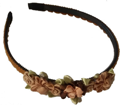 Flipkart - Viva Fashions Roses and Ribbons Hair Band(Brown)