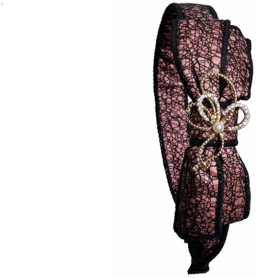 

Sagunya Stunning Hair Band(Black, Pink)