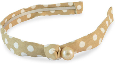 

Sarah Pearl, Polka Dot Hair Band(Yellow)