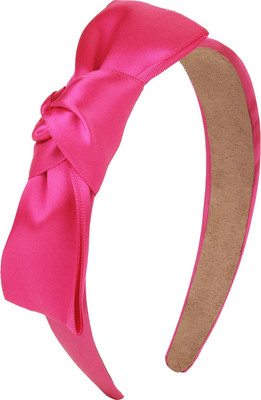 

Fayon Party Style Diva Pink Bow Hair Band(Pink)