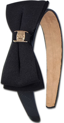 

Super Drool Bow Designer Head Band(Black)