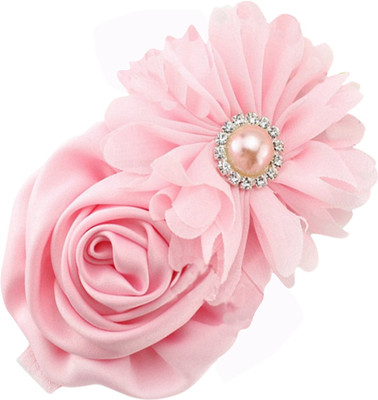 

AkinosKIDS Sunflower shabby Rose Lace Head Band(Pink)