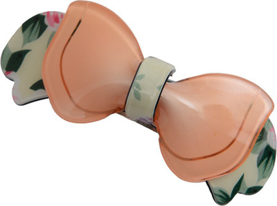 

Taj Pearl Designer Hair Clip(Orange)