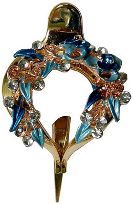 

CraftEra Designer Clip Hair Clip(Blue)