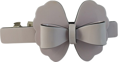 

Ammvi Creations Floral-Bow Pattern Solid Gracious for Women Hair Clip(Purple)