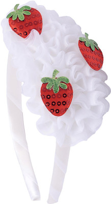 

The Ethnic Wears Girly collection Hair Band(White)