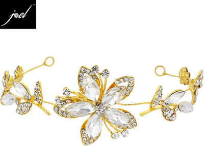 

Joel Floral Hair Band(Gold)