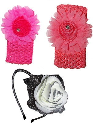 

Twinkle Floral Style Hairband Hair Accessory Set(Multicolor)