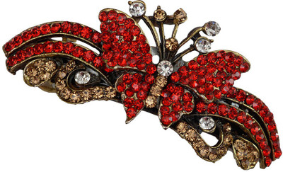 

Taj Pearl Designer Hair Clip(Yellow)