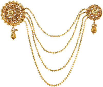 

Anuradha Art Stylish & Designer Trendy Bun Clip(Gold)