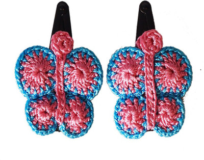 

Samoolam Pink Butterfly Tic-Tac Hair Clips Hair Clip(Multicolor)
