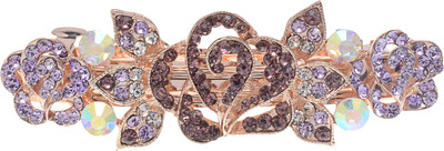 

The Ethnic Wears Ethnic yet modern Back Pin(Purple, Brown, Multicolor)