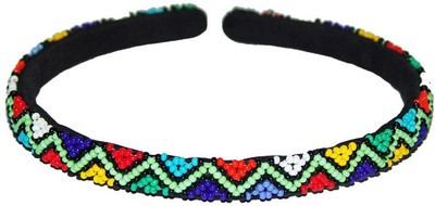 

Mehrunnisa Traditional South African Multicolor Hair Band(Multicolor)