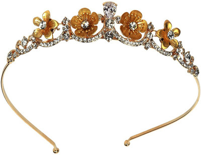 

Sagunya Gracious Crown/Headband Head Band(Multicolor)