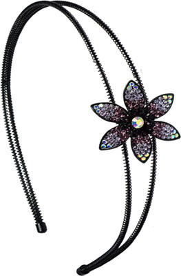

Glitters Online Purple Colour Head Gear Head Band Head Band(Multicolor)