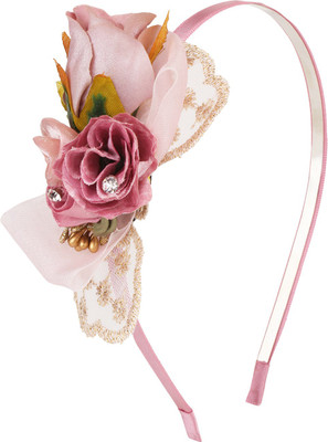 

Fayon Chic Stylish Pink Roses Hair Band(Pink)