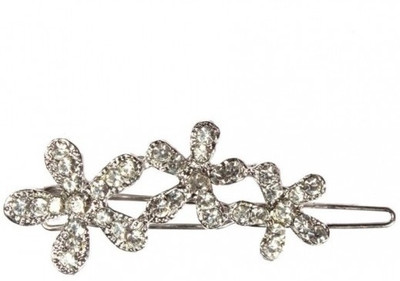

Crunchy Fashion Three Flowers Hair Pin(White)