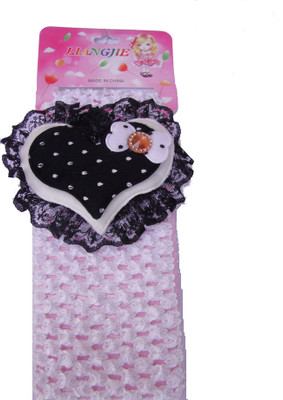 

FNB Baby Cotton Stretch Pretty White Head Band(White)