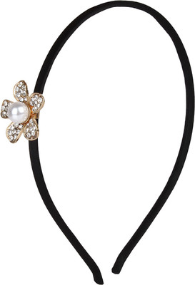 

Fayon Pearl Flower Rhinestone Hair Band(White)