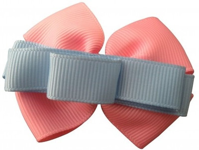 

NeedyBee Bow for Toddlers and Little Girls Hair Clip(Blue)