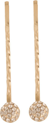 

Jazz Jewellery Toned Stone Hair Pin(Gold)