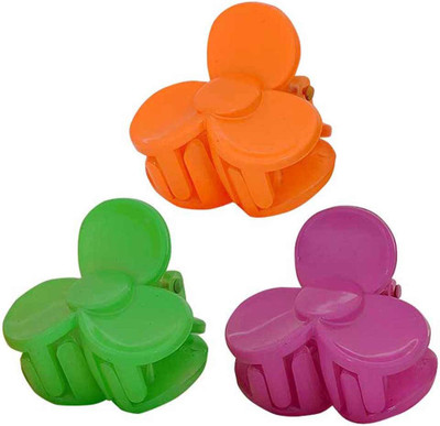 

Maayra Combo of 3 Contemporary Hair Claw(Multicolor)
