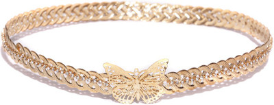 

Blueberry Stone Embellished Hair Band(Gold)