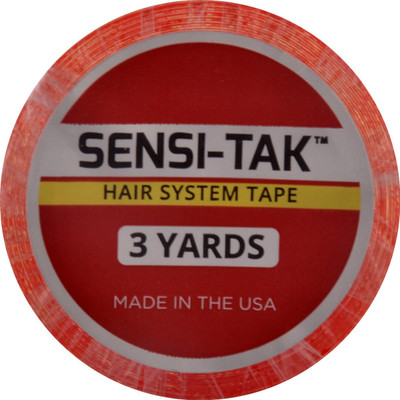 

Hair Saga Sensi-Tak Tape Roll - 1*3 Yds Hair Accessory Set(Red)