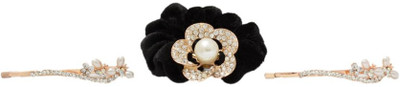 

Shopaholic Fashion Crystal Designer Hair Combo Hair Accessory Set(Black)
