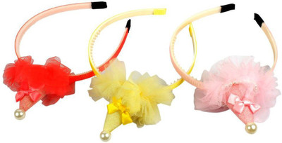

Muchmore Princess Look Tiara Crown Cute Hair Accessory For Girls Hair Band(Multicolor)