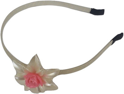 

Viva Fashions Designer Flower Hair Band(White, Pink)
