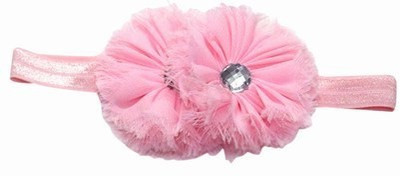 

Pinkblueindia Toddler Cute Flowers with Diamond Embellished Head Band(Pink)