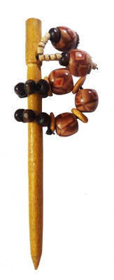 

CraftEra Wooden Stick Hair Pin(Brown)
