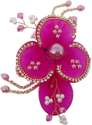 

GRACE FASHION VILLA Decorative Flower Hair Clip(Pink)