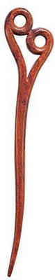 

Marycrafts Wooden Rosy Abstract Hair Pin, Hair Stick, Hair Fork, Hair Accessory Handmade 7" Hair Pin(Multicolor)