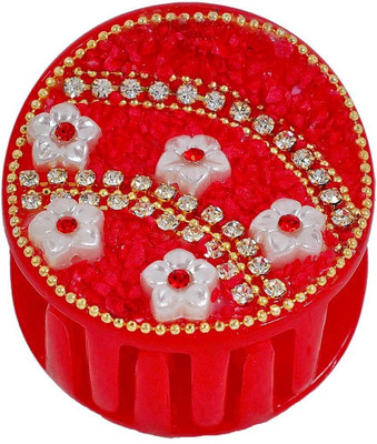 

Maayra Lively Designer Hair Claw(Red, White)