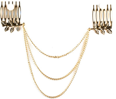 

A Bit of Me Eloquent Me Hair Chain(Gold)